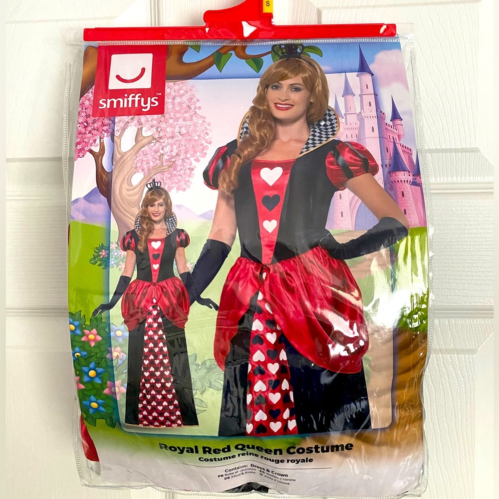 Queen of Hearts Royal Red Queen adult costume